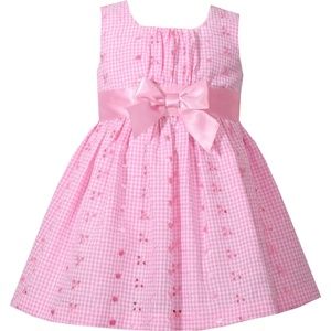 Bonnie Jean Infant Girls Eyelet Emma Style Dress